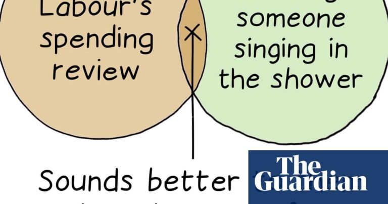 From Labour’s spending review to singing in the shower: Edith Pritchett’s week in Venn diagrams – cartoon