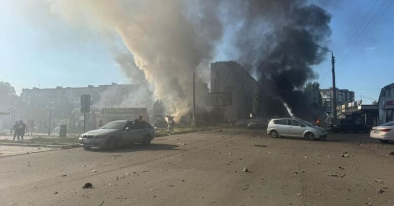 At least two killed in ‘horrific’ Russian attack on Ukraine’s Dobropillia | Russia-Ukraine war News At least two killed in ‘horrific’ Russian attack on Ukraine’s Dobropillia | Russia-Ukraine war News