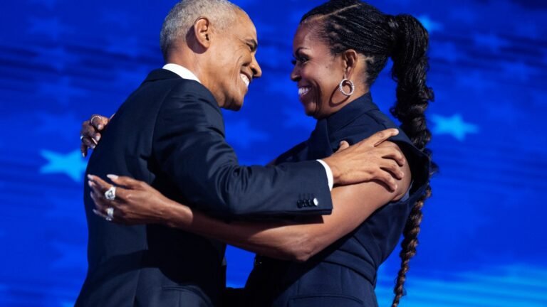 Barack and Michelle Obama Laugh Off Divorce Rumors