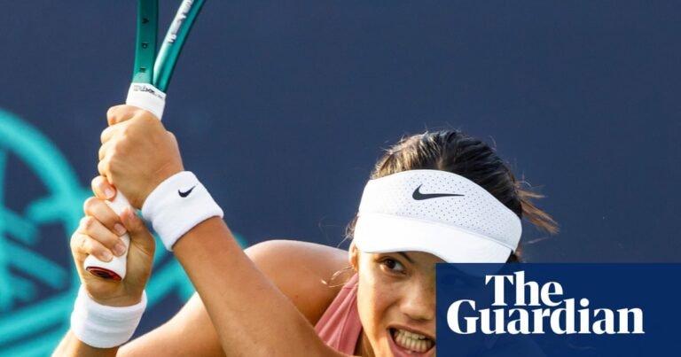 Emma Raducanu outclassed by Anna Kalinskaya in Washington semi-final | Tennis