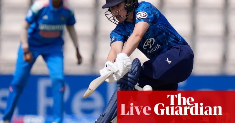 England v India: first women’s cricket ODI – live | Women's cricket