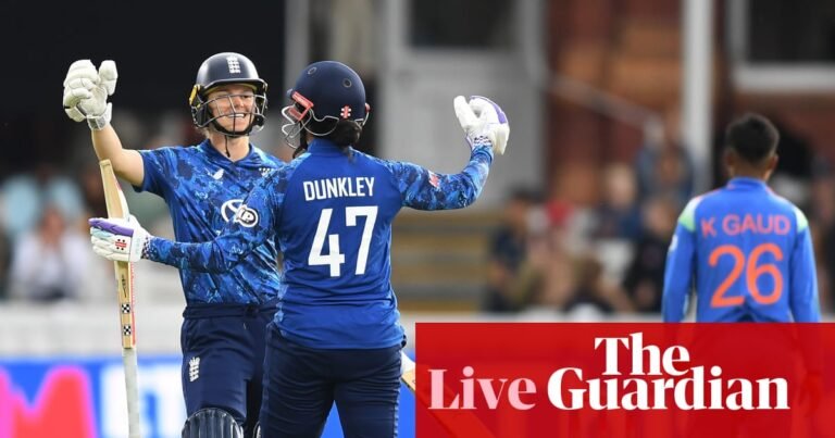 England v India: second women’s cricket one-day international – live | Women's cricket