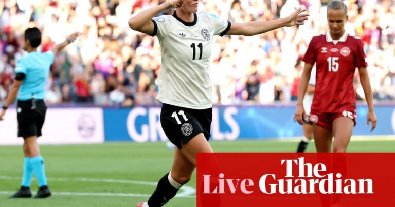 Germany 2-1 Denmark: Euro 2025 – live reaction | Women’s Euro 2025