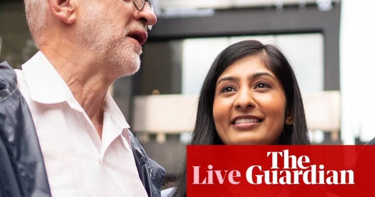Jeremy Corbyn says ‘discussions are ongoing’ after Zarah Sultana claimed she would ‘co-lead new party’ with him – UK politics live | Politics