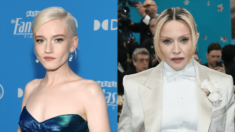 Julia Garner and Madonna