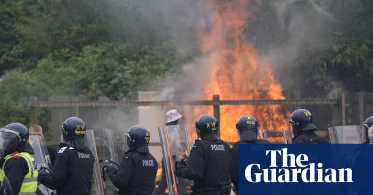 Last year’s unrest in England ‘has caused lasting harm to communities’ | Mental health