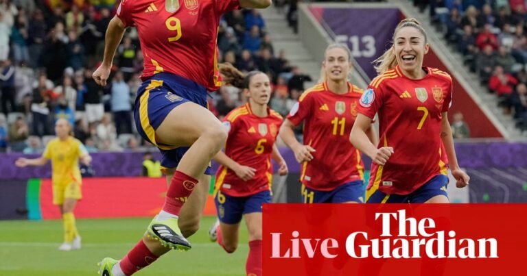 Spain 6-2 Belgium: Women’s Euro 2025 – live reaction | Women’s Euro 2025