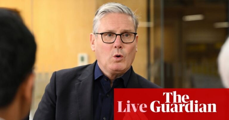 Starmer says UK ‘steadfast’ in wanting Gaza hostages released following criticism from woman held captive – UK politics live | Politics