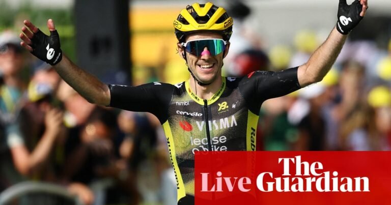 Tour de France 2025: Simon Yates wins epic stage 10 as Ben Healy takes yellow jersey – as it happened | Tour de France 2025