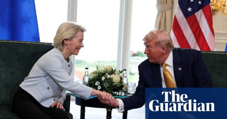 Trump and von der Leyen announce US-EU trade deal | Trump tariffs