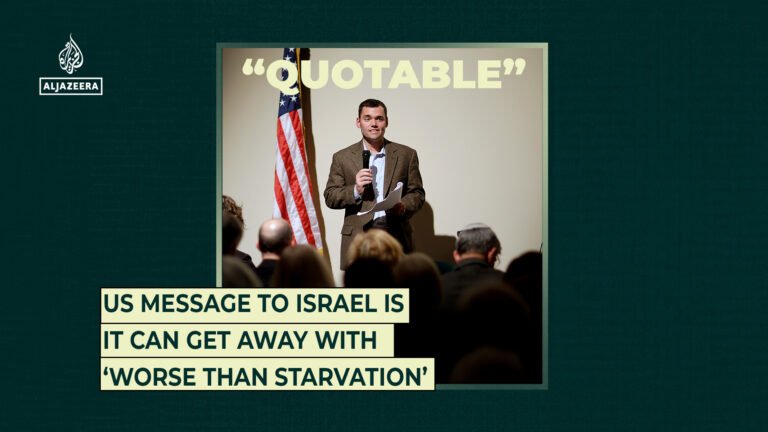US message to Israel is that it can get away with ‘worse than starvation’