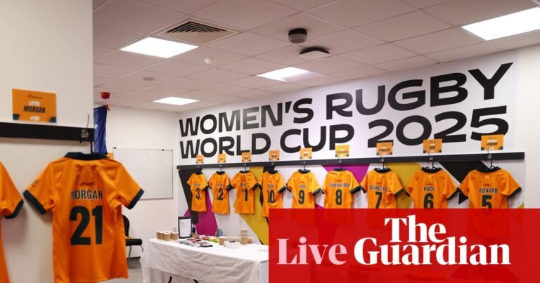 Australia v Samoa: Women’s Rugby World Cup 2025 – live | Women's Rugby World Cup 2025