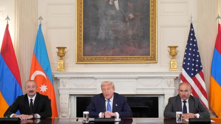 Azerbaijan and Armenia sign accord overseen by Trump at the White House | Donald Trump News