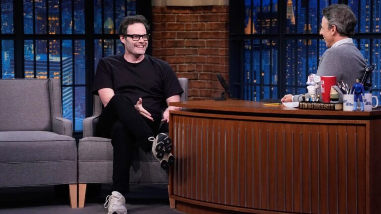 Bill Hader Talks 'SNL' Anxiety and Migraines on 'Seth Meyers'