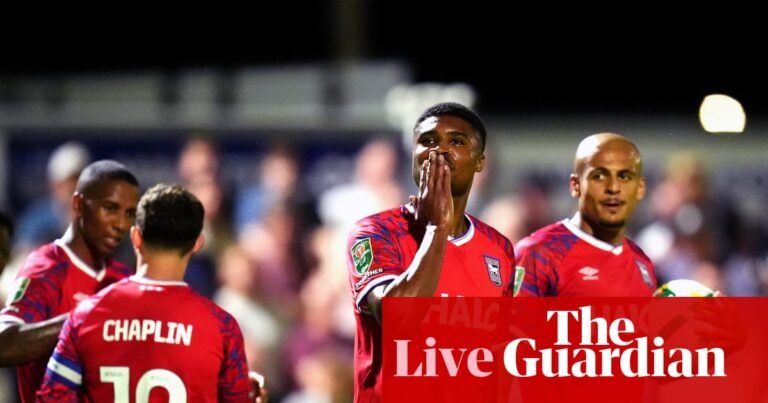 Champions League qualifying and Carabao Cup first round: football – live | Champions League
