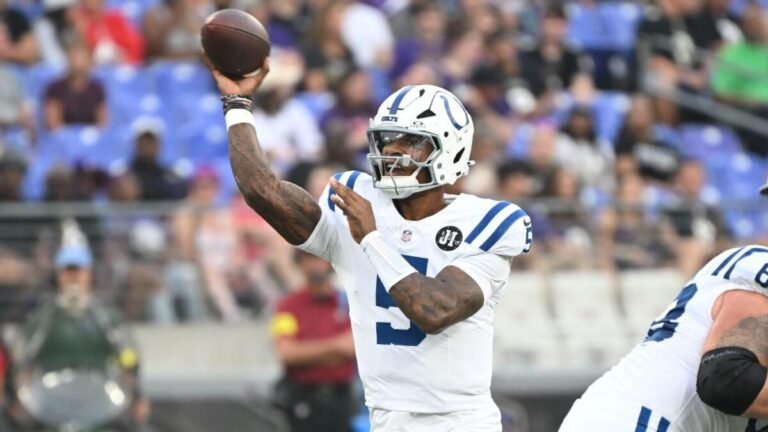 Colts quarterback Anthony Richardson leaves preseason game with finger injury