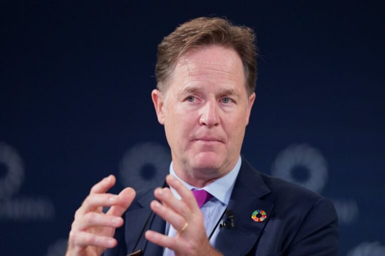 Former Meta exec Nick Clegg offers careful criticism of ‘cloyingly conformist’ Silicon Valley