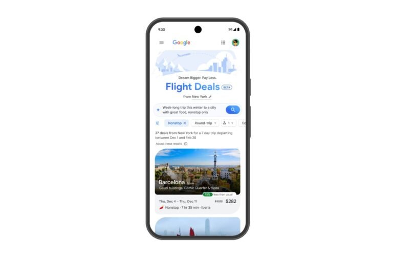 Google pushes AI into flight deals as antitrust scrutiny, competition heat up Google Flight Deals