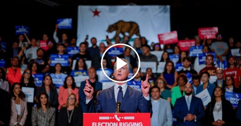 Immigration Agents Show Up Outside Newsom Rally Immigration Agents Show Up Outside Newsom Rally