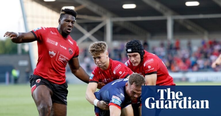 Joe Burgess scores four tries as Hull KR’s demolition of Salford raises big questions | Super League