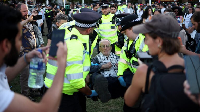 London police arrest hundreds at Gaza protest supporting Palestine Action | Genocide