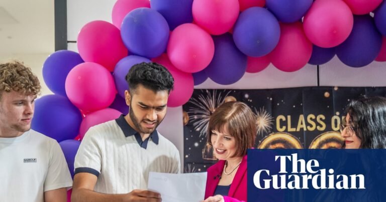 Ministers vow to tackle England’s ‘entrenched divides’ in A-level results | A-levels