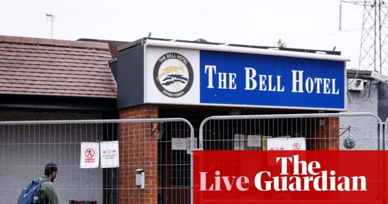 Number of asylum seekers housed in UK hotels up 8% on 12 months ago – UK politics live | Politics