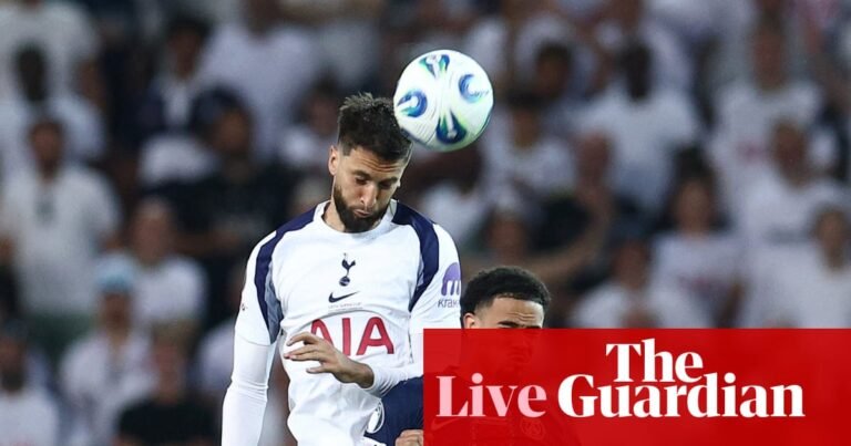 Paris Saint-Germain v Tottenham: Uefa Super Cup – live | Uefa Super Cup Paris Saint-Germain v Tottenham: Uefa Super Cup – live | Uefa Super Cup