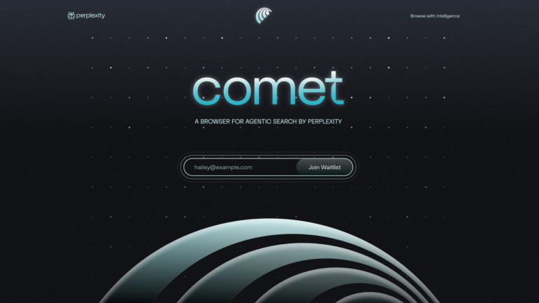 Perplexity’s Comet AI Web Browser Had a Major Security Vulnerability A screenshot of the Perplexity Comet web browser page