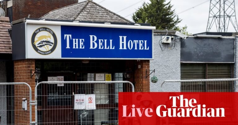 Police warn protesters not to travel to Epping after asylum hotel ruling – UK politics live | Politics