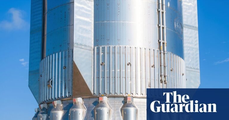 SpaceX tests launch of massive Starship rocket after three explosive failures | SpaceX SpaceX tests launch of massive Starship rocket after three explosive failures | SpaceX