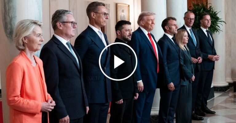 Trump Caught Whispering to Macron About a Possible Deal on Ukraine