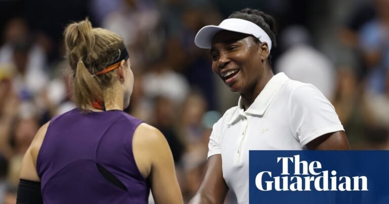 Venus Williams’ US Open return ends with first-round defeat to Karolína Muchová | US Open Tennis 2025 Venus Williams’ US Open return ends with first-round defeat to Karolína Muchová | US Open Tennis 2025