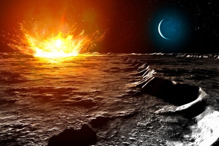 Will a Lunar Impact in 2032 Cause a Meteor Storm?