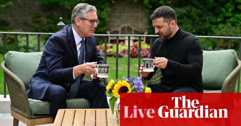 Zelenskyy says he discussed security guarantees for Ukraine with Starmer at No 10 meeting – UK politics live | Politics