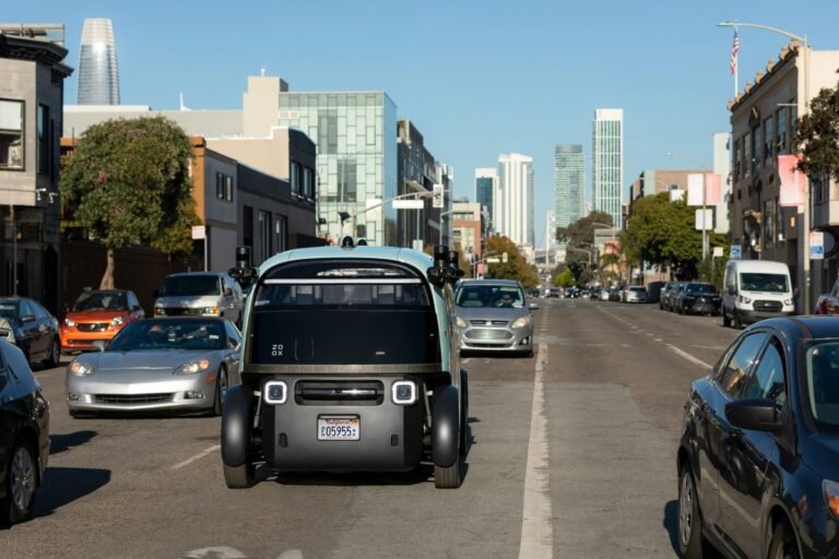 Zoox taps ex-UberPool exec’s startup for routing software help The Zoox robotaxi in San Francisco