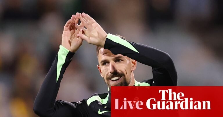 Australia v New Zealand: men’s international football friendly – live | Australia Australia v New Zealand: men’s international football friendly – live | Australia