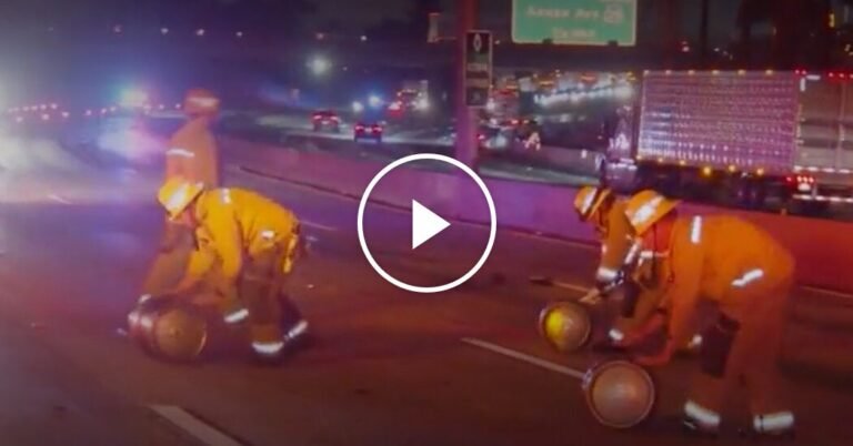 Beer Cans and Kegs Spill Onto California Highway After Crash Beer Cans and Kegs Spill Onto California Highway After Crash