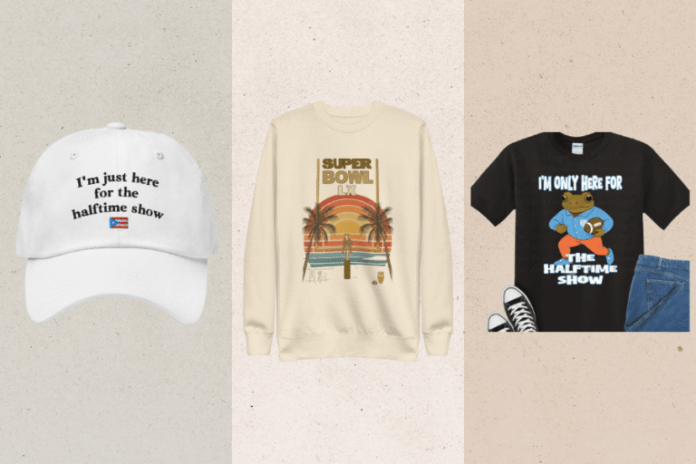 bad bunny super bowl halftime show merch
