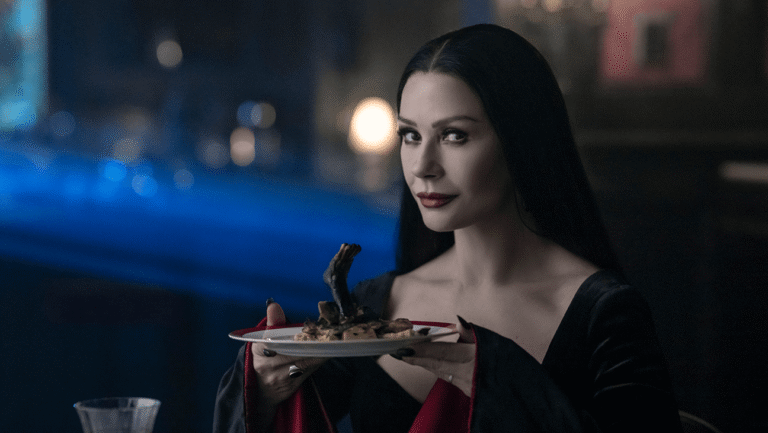 Catherine Zeta-Jones Unpacks Wednesday-Morticia Drama for Season 3 Catherine Zeta-Jones in 'Wednesday' season two.
