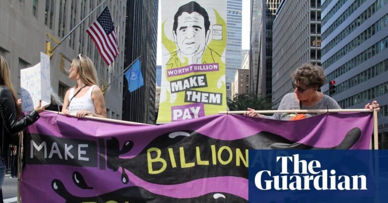Climate activists gather in New York for ‘Sun Day’ solar energy and anti-billionaire rallies | New York