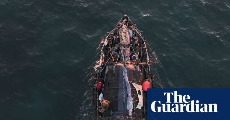 Crossing Bass Strait in a boat made entirely of rubbish – video | Australia news