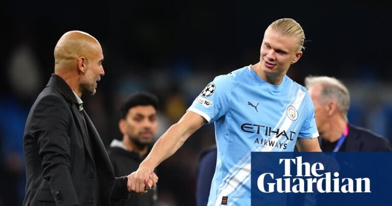 Haaland with ‘monsters Ronaldo and Messi’ in Champions League 50 club, says Guardiola | Erling Haaland