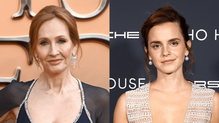 J.K. Rowling and Emma Watson