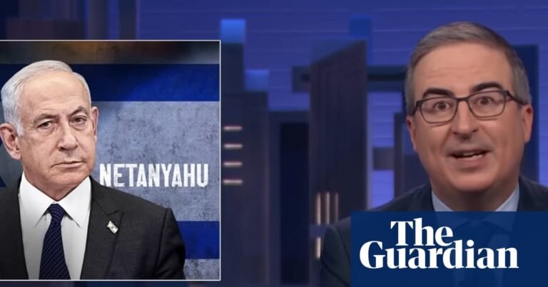 John Oliver on Netanyahu: ‘Personally responsible for keeping this war going’ | John Oliver
