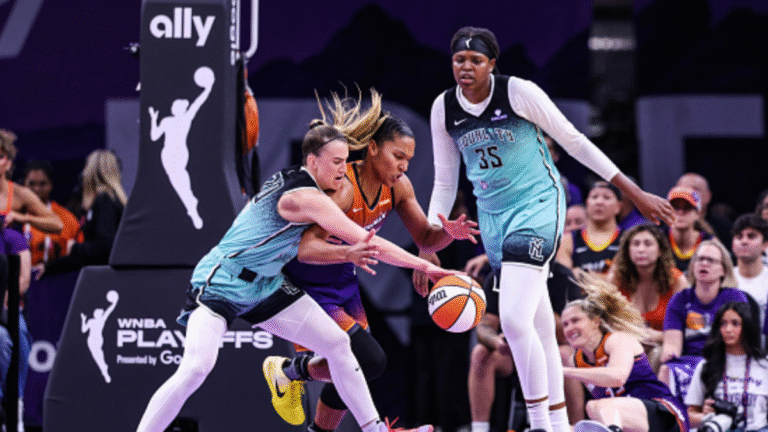 Liberty survive Game 1 OT thriller, but Breanna Stewart injury and sloppy play put title defense in question Liberty survive Game 1 OT thriller, but Breanna Stewart injury and sloppy play put title defense in question