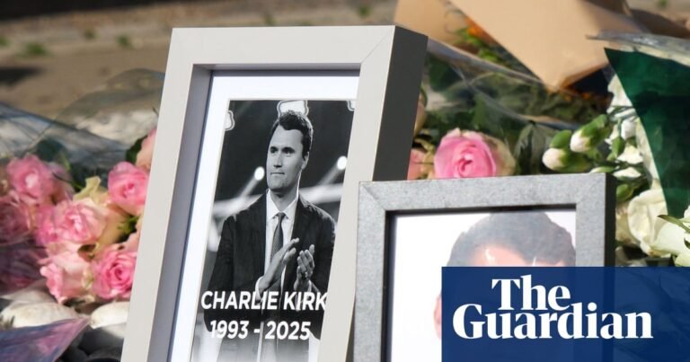 Merch sellers cash in on Kirk’s killing with flood of social media ads | Charlie Kirk shooting Merch sellers cash in on Kirk’s killing with flood of social media ads | Charlie Kirk shooting