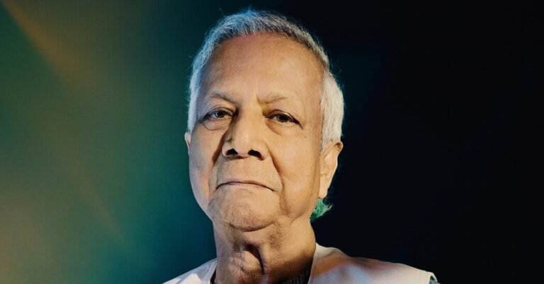 Muhammad Yunus, Chief Adviser of Bangladesh, on Getting Squeezed by Rising Tides