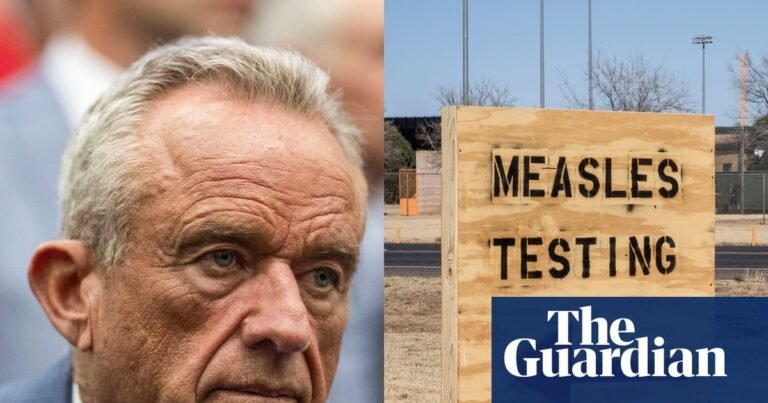 RFK Jr boasts of handling of US measles outbreak in op-ed amid CDC upheaval | Robert F Kennedy Jr