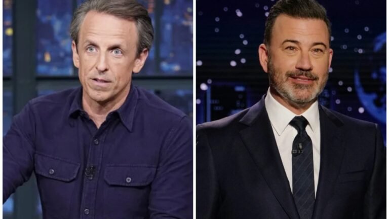 Seth Meyers Slams Trump for Jimmy Kimmel Suspension, Attacking Free Speech